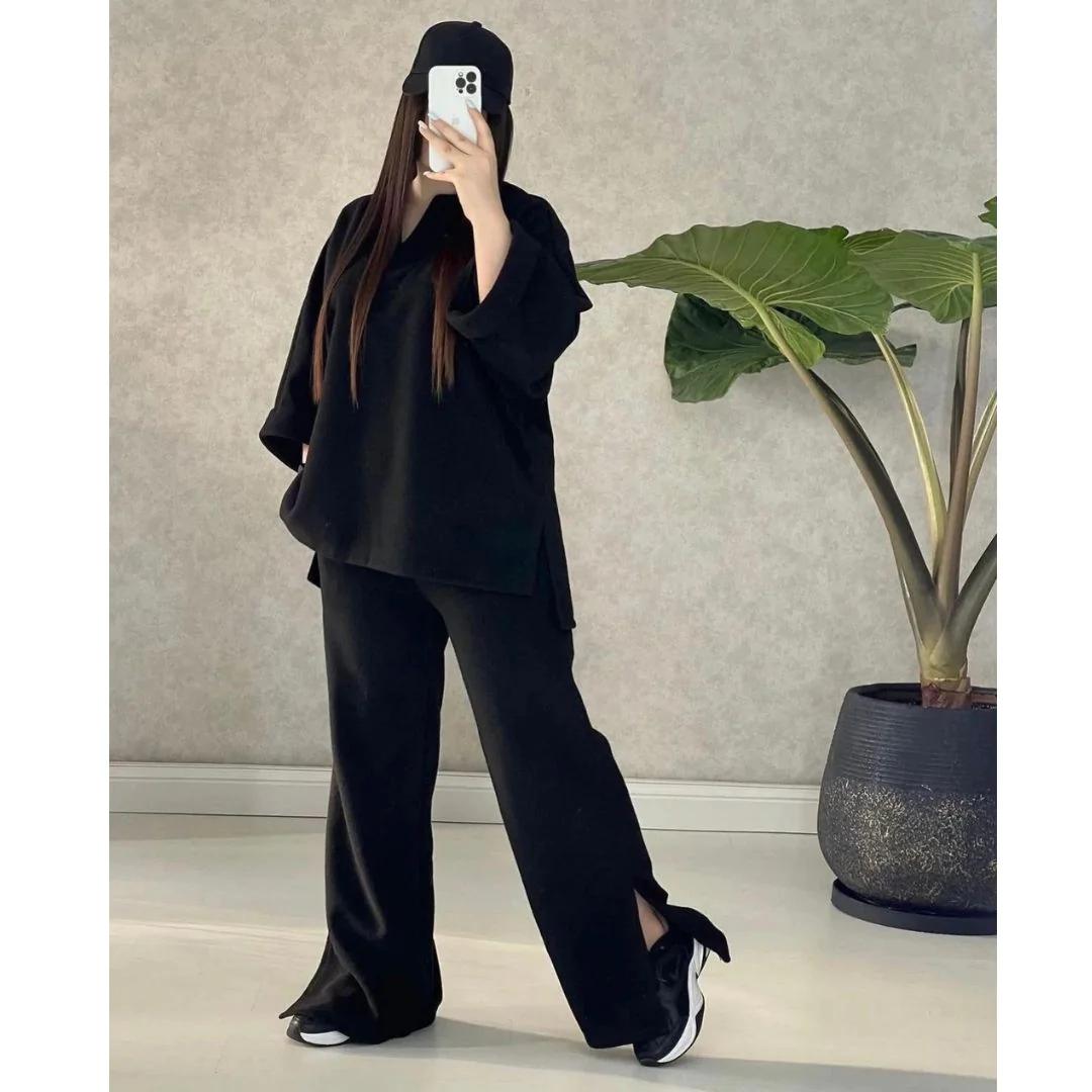 FEMALE WINTER BOTTOM CUT STYLE TRACK SUIT